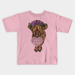 Highland Cow Kids T-Shirt